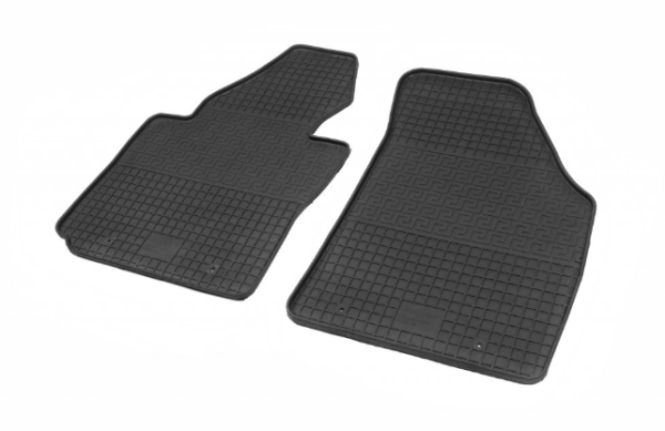 Килимки в салон Volkswagen Caddy 2010-2015 (перед) Polytep