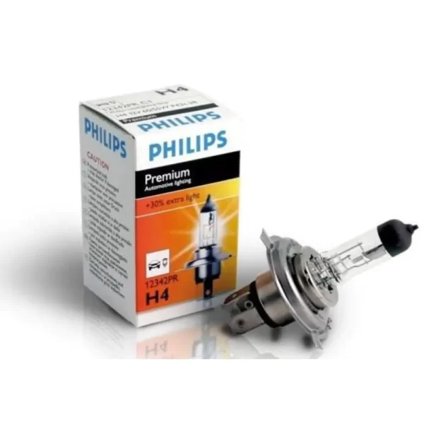 Лампа Philips H4 60/55W Premium +30%