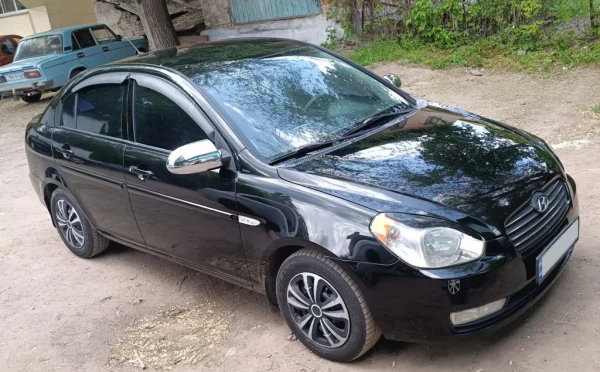 Накладки на дзеркала Hyundai Accent 2006-2010