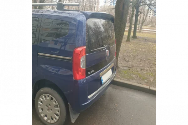 Накладка на задній бампер Peugeot Bipper з 2008 року Carmos