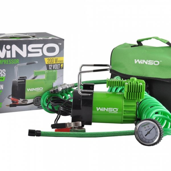 Компресор Winso 126000, 200ВТ, 40Л, 10АТМ