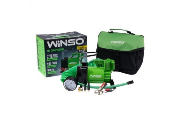 Компресор Winso 126000, 200ВТ, 40Л, 10АТМ