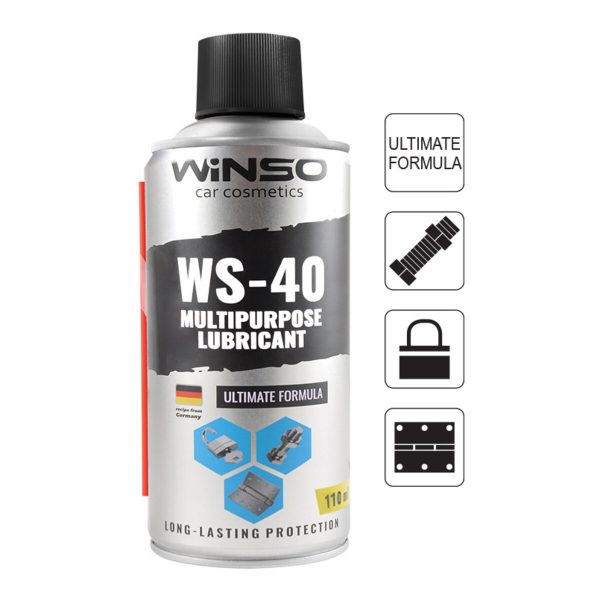 Змазка багатофункціональна Winso WS-40 Multipurpose Lubricant, 110мл