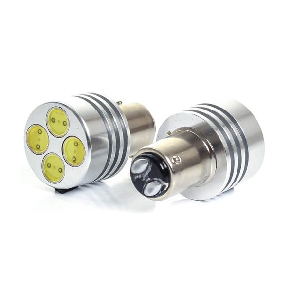 LED автолампа Solar 12V S25 BAY15d 4SMD 2W white - Зображення 2