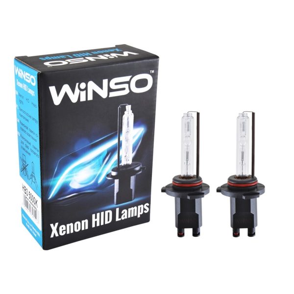 Ксенонова лампа Winso HB3 (9005) 5000K, 85V, 35W P20d KET, 2шт