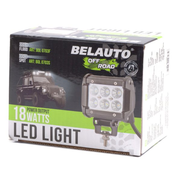 Автолампа світлодіодна BELAUTO CREE Combo LED (6*5w) - Зображення 2