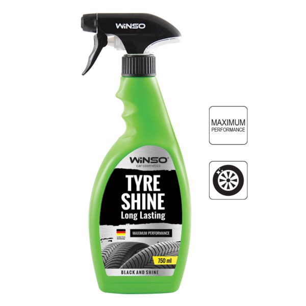 Чорніння для шин Winso Tyre Shine Long Lasting Professional, 750мл