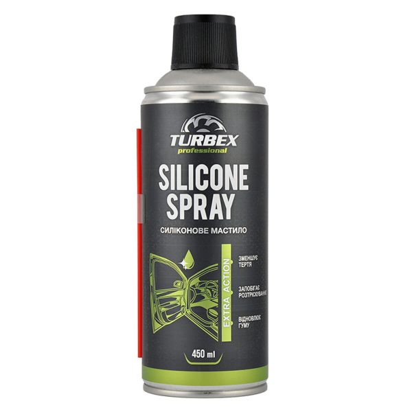 Змазка силіконова Turbex Silicone Spray, 450мл