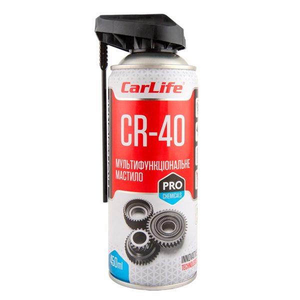 Змазка багатофункціональна CarLife CR-40 Multifunctional Lubricant Professional, 450мл