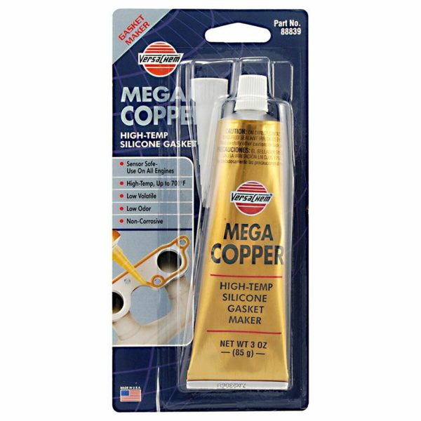 Герметик високотемпературний Versachem Mega Copper Silicone 85г