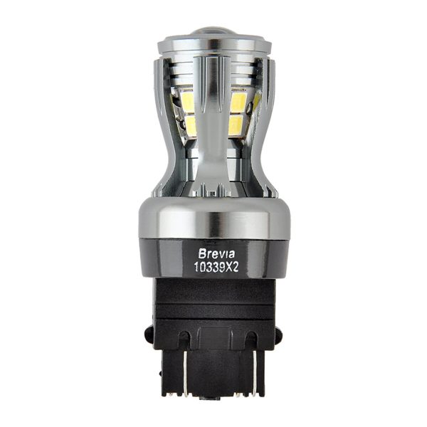 LED автолампа Brevia PowerPro P27/7W (3157) 350Lm 14x2835SMD 12/24V CANbus, 2шт - Зображення 2