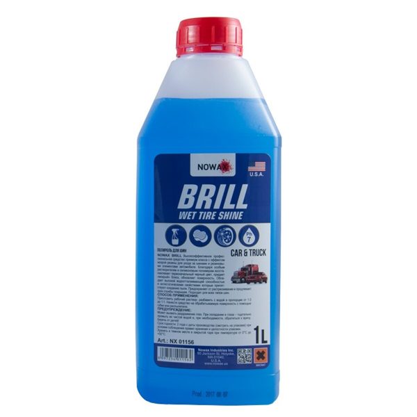 Поліроль для шин Nowax Brill Wet Tire Shine, 1л