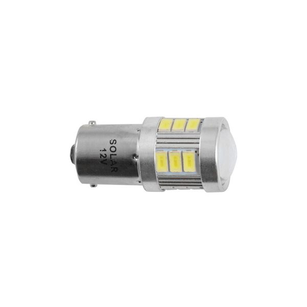 LED автолампа Solar 12/24V S25 BA15s 18SMD 120lm white, 2шт - Зображення 2