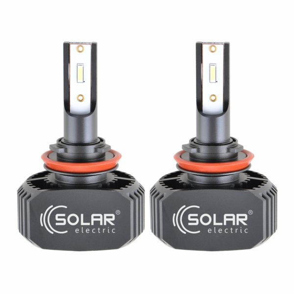 LED автолампа Solar H11 12/24V 6000K 5000Lm 40W CSP1860 2шт - Зображення 2