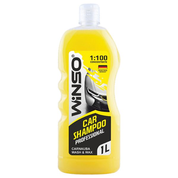 Автошампунь Winso концентрат Car Shampoo Carnauba Wash&Wax, 1л