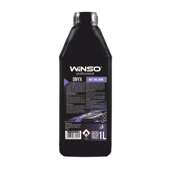 Чорніння для шин Winso Onix Wet Tire Shine, 1л