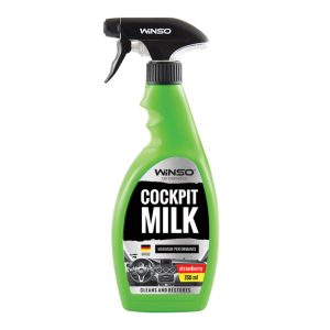 Поліроль-молочко для панелі приладів Professional Cockpit milk Strawberry, 750мл