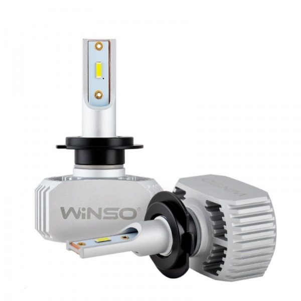 Автолампа Winso LED H7 12/24V 40Вт 5000Лм 6000K PX26d CSP Chip 2шт - Зображення 2