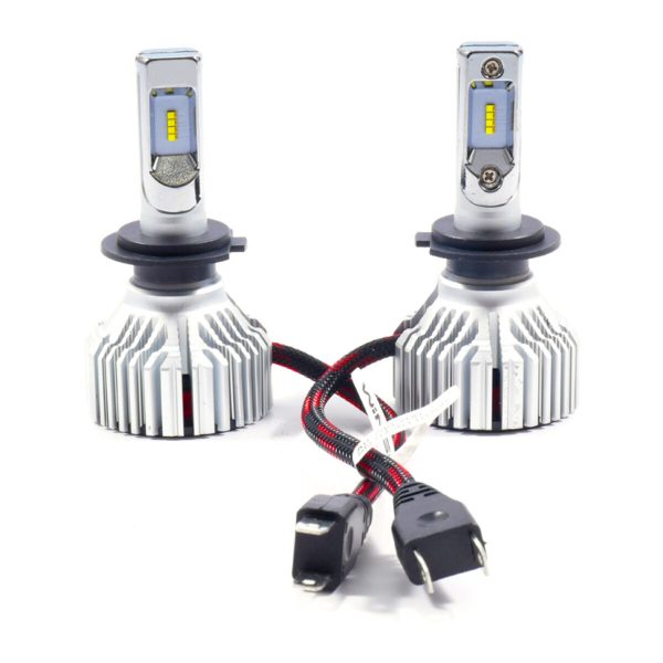 LED автолампа Winso H7 12/24V 60W 8000Lm 6500К ZES Chip, 2шт - Зображення 2