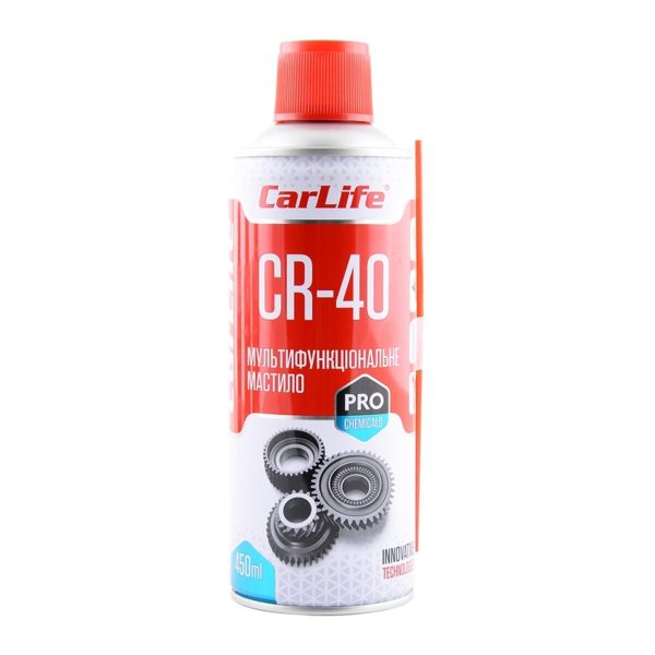 Змазка багатофункціональна CarLife CR-40 Multifunctional Lubricant, 450мл