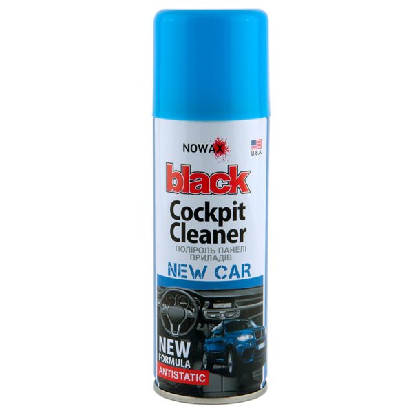 Поліроль для панелі приладів Nowax Cockpit Cleaner Spray Нова машина, 200мл