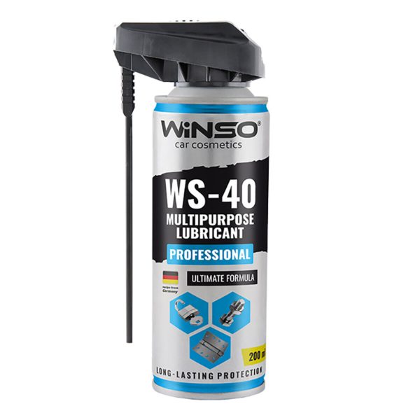 Змазка багатофункціональна Winso WS-40 Professional Multipurpose Lubricant, 200мл