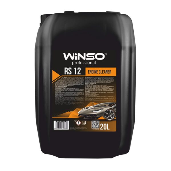 Очисник двигуна Winso Engine Cleaner RS 12 (концентрат 1:10), 20л