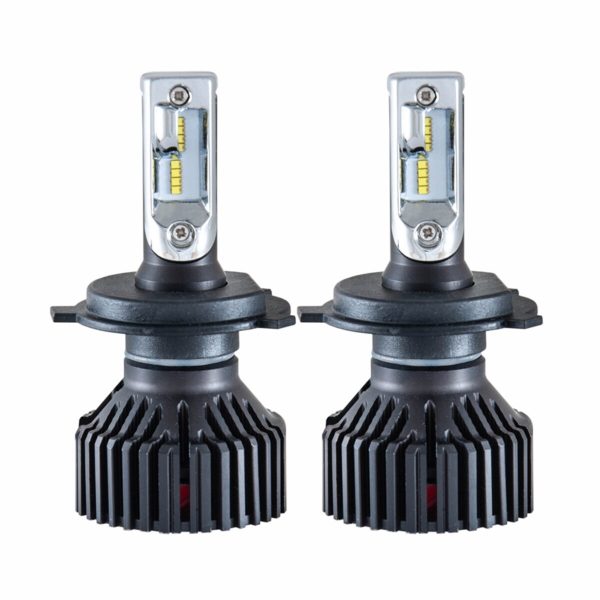 LED автолампа Solar H4 12/24V 6500K 8000Lm 60W ZES Chip - Зображення 2