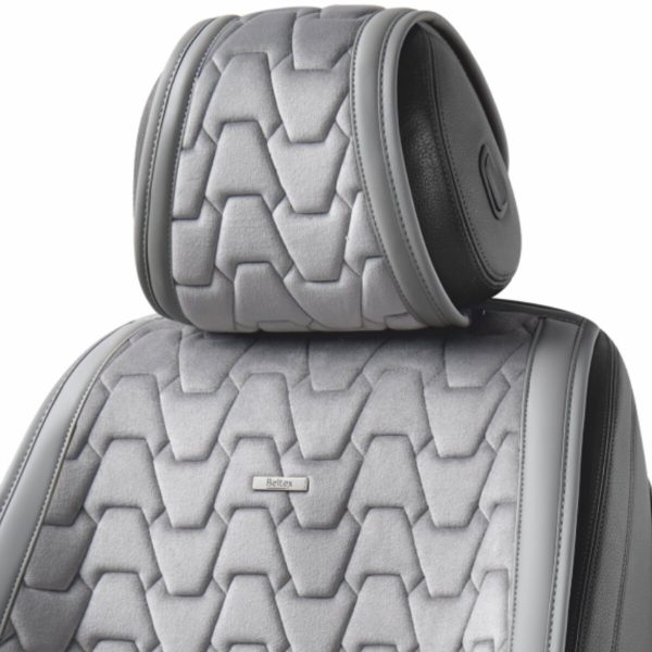 Преміум накидки для передніх сидінь BELTEX Chicago, grey 2шт - Зображення 2