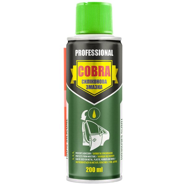 Змазка силіконова Nowax Silicone Spray Cobra, 200мл