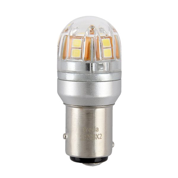 LED автолампа Brevia S-Power P21/5W 330Lm 15x2835SMD 12/24V CANbus, 2шт - Зображення 2