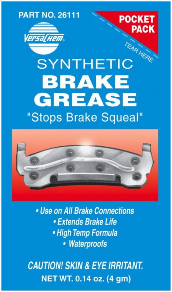 Змазка для частин гальмівної системи Versachem Synthetic Caliper Grease, 4г