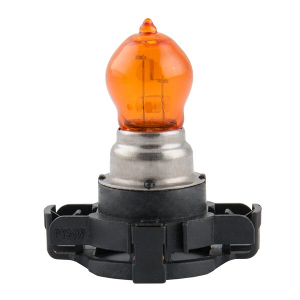 Галогенова лампа Brevia PY24W 12V/24V PGU20/4 AMBER Power +30% CP - Зображення 2