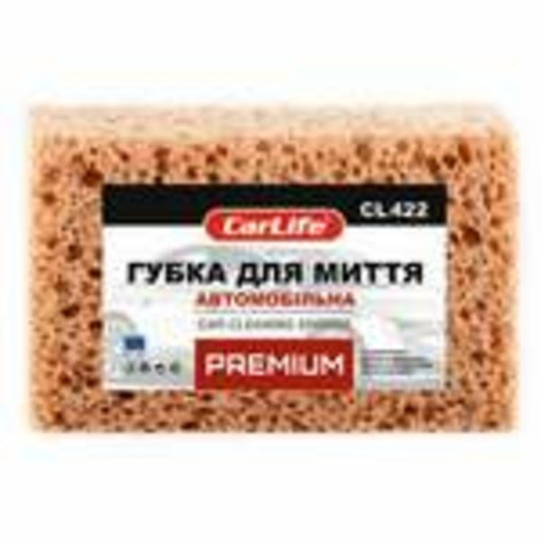 Губка для миття авто CarLife PREMIUM з великими порами - Зображення 3