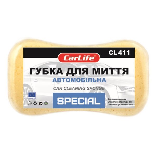 Губка для авто CarLife Special