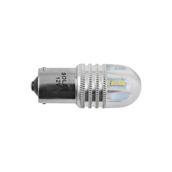 LED автолампа Solar 12V S25 BA15s 8SMD white, 2шт - Зображення 2