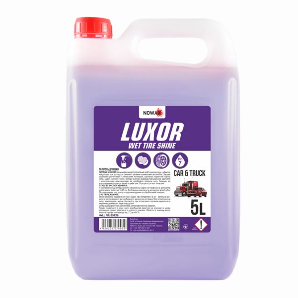 Поліроль для шин Nowax Luxor Wet Tire Shine, 5л