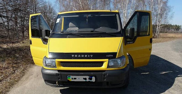 Дефлектор капоту на Ford Transit 1999-2007 VIP Tuning