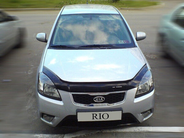 Дефлектор капоту на Kia RIO III 2005-2010 VIP Tuning