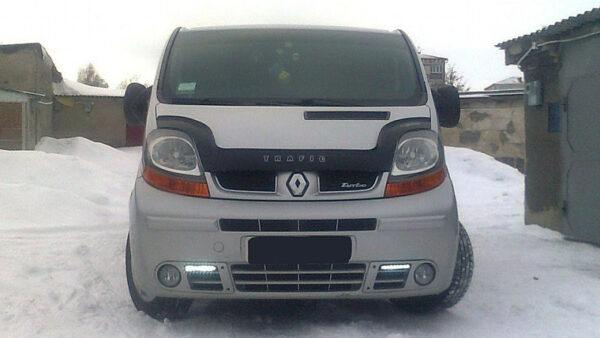 Дефлектор капоту на Renault Trafic з 2001 року VIP Tuning long