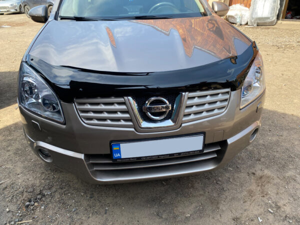 Дефлектор капоту Nissan Qashqai 2007-2010 (EuroCap)