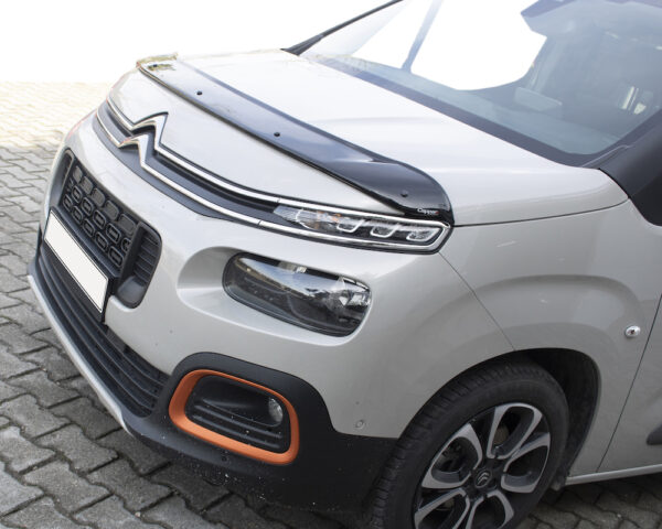 Дефлектор капоту Peugeot Partner/Rifter 2019+ (EuroCap)