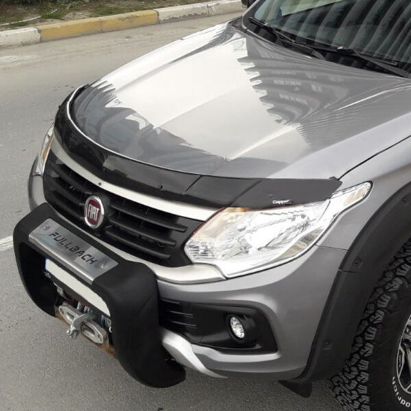 Дефлектор капота (EuroCap) на Fiat Fullback 2016↗ рр.