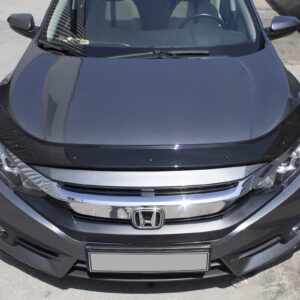 Дефлектор капоту Honda Civic Sedan X 2016-2021 (EuroCap)