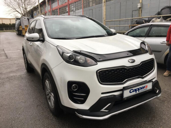 Дефлектор капоту Kia Sportage 2015-2021 (EuroCap)
