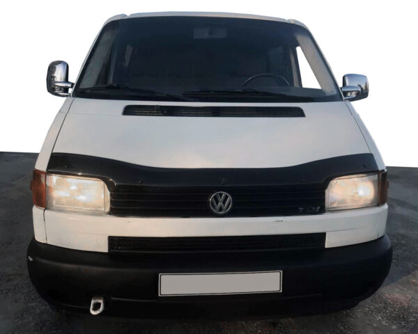 Дефлектор капоту Volkswagen T4 Caravelle/Multivan (прямі фари) (EuroCap)