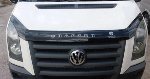 Дефлектор капоту на Volkswagen Crafter з 2007 року VIP Tuning