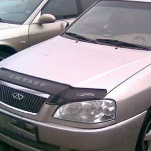 Дефлектор капоту на Chery Amulet 2003-2011 VIP Tuning