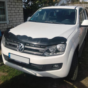 Дефлектор капота Volkswagen Amarok 2010-2022 (EuroCap Dragon)