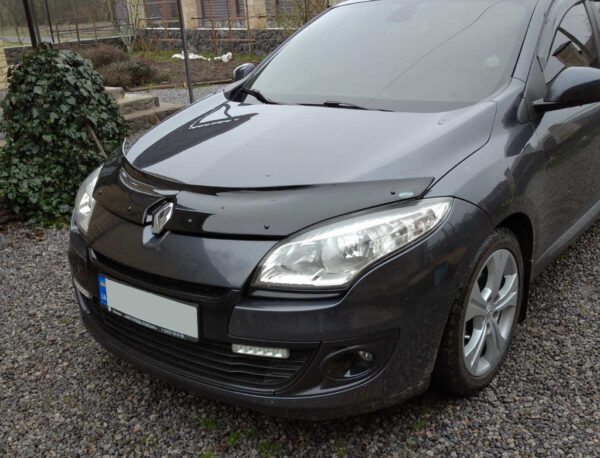 Дефлектор капота Renault Megane III 2009-2013 (EuroCap)